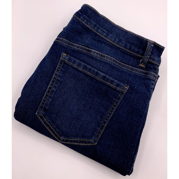 Gloria Vanderbilt Women's Amanda Tapered Leg High Rise Blue Jean 14 Short - Picture 1 of 5